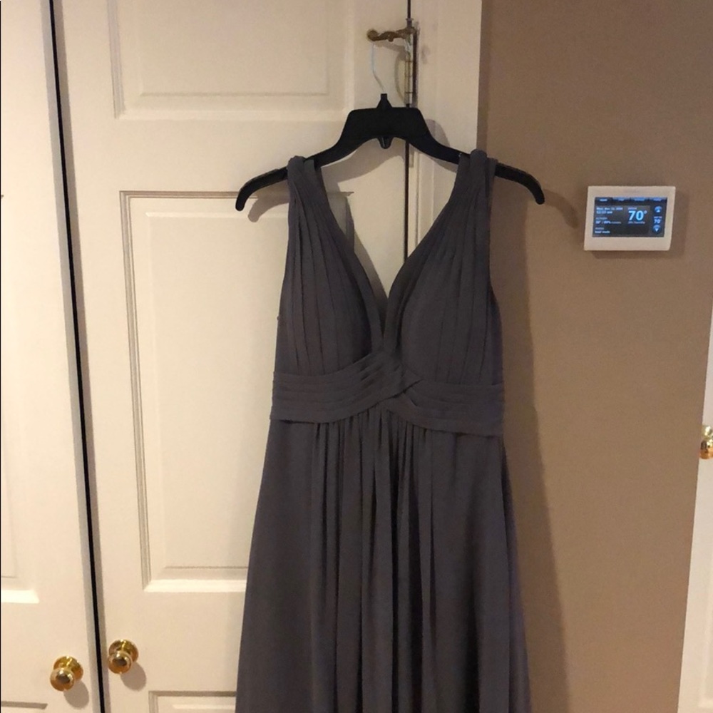 Long grey dress